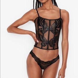 Victoria’s Secret butterfly corset